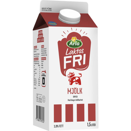 Mjölk Laktosfri 3%