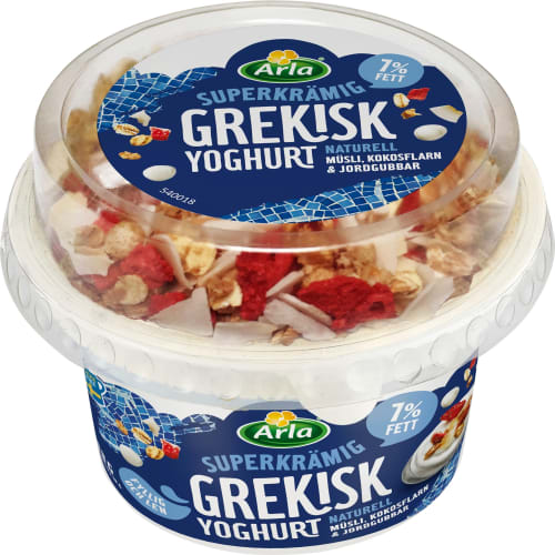 Grekisk Yoghurt Müsli 7%