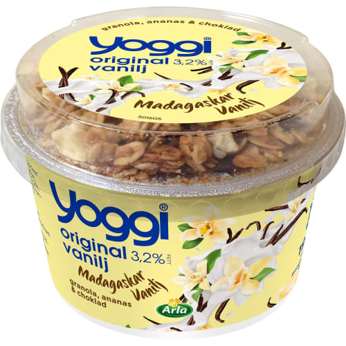 Vanilj Yoghurt med Granola 3,2%