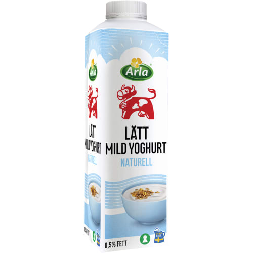 Lätt Naturell Mild Yoghurt 0,5%