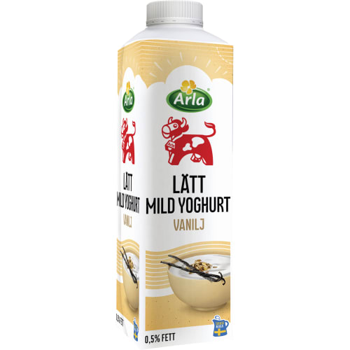 Lätt Vanilj Mild Yoghurt 0,5%