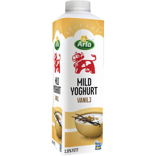 Mild Yoghurt Vanilj 2%