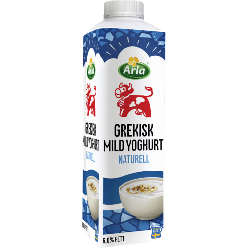 Naturell Mild Grekisk Yoghurt 6%