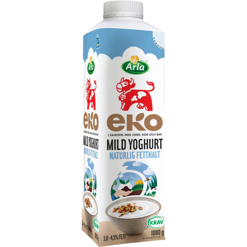 Naturell Eko Mild Yoghurt 3,8-4,5%