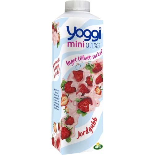 Mini Jordgubb Yoghurt 0,1%