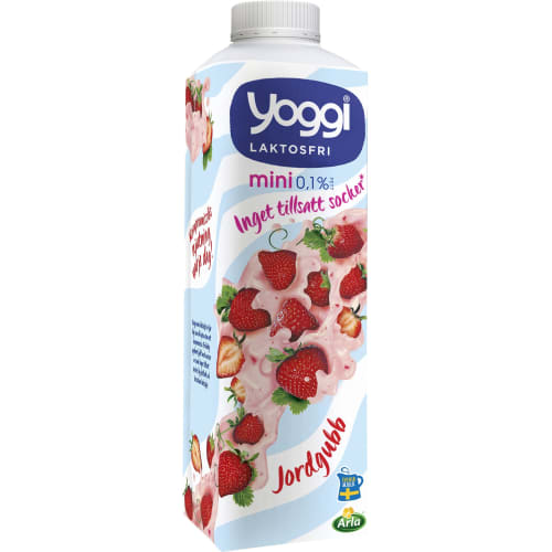 Jordgubb Yoghurt Mini Laktosfri 0,1%