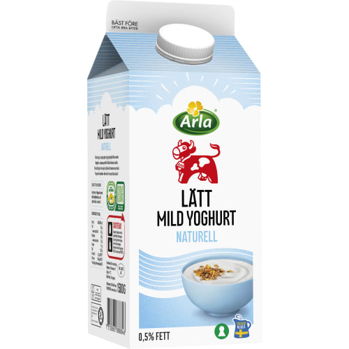 Lätt Naturell Mild Yoghurt 0,5%