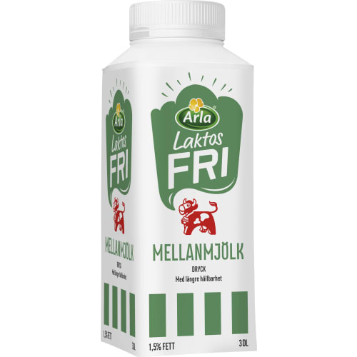 Mellanmjölk Laktosfri 1,5%