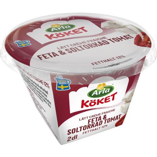 Feta Tomat Lätt Crème Fraiche 12%
