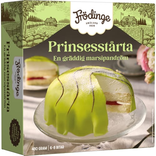 Prinsesstårta Fryst