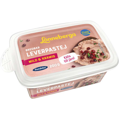 Mild & Krämig Leverpastej Bredbar