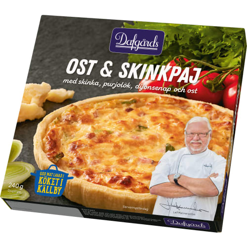 Ost & Skinkpaj Fryst/1 Port