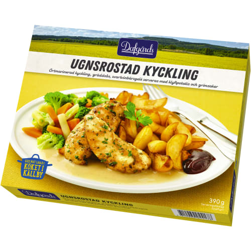 Ugnsrostad Kyckling Fryst/1 Port