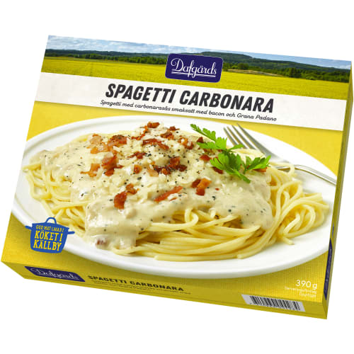 Spagetti Carbonara Fryst