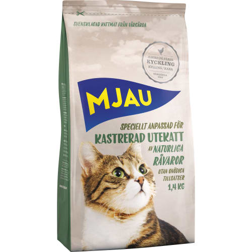 Utekatt Kastrerad Torrfoder Katt