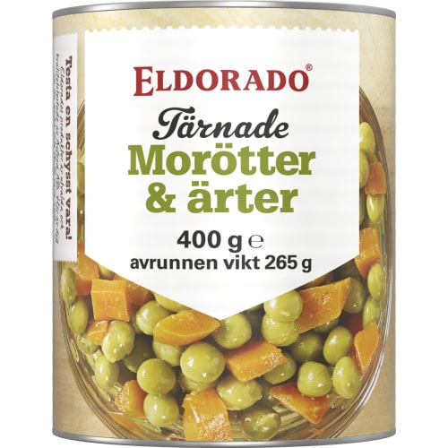 Morötter Ärter Tärnade