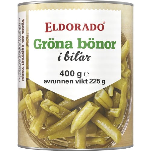 Gröna Bönor Skurna