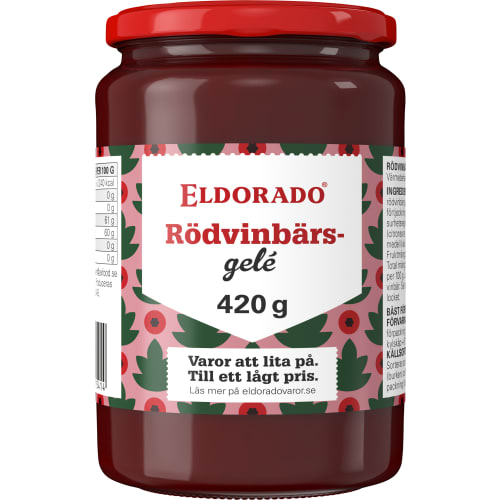 Rödvinbärs- Gelé