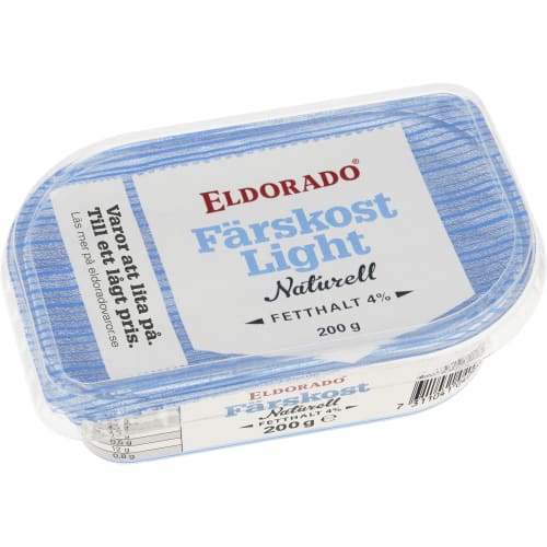 Naturell Light Färskost 4%