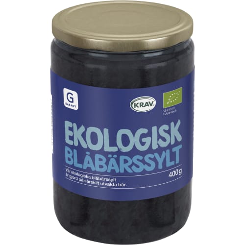 Blåbärssylt Ekologisk