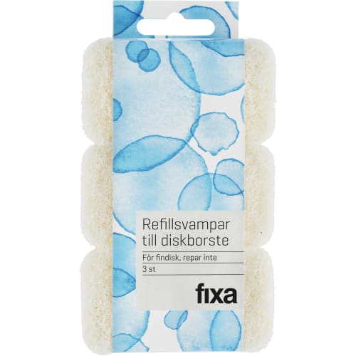 Refillsvamp Vit Till Diskborste