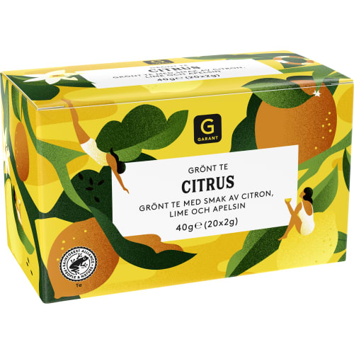 Citrus Grönt Te