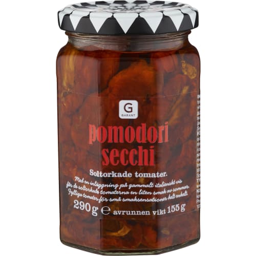 Garant Pomodori Secchi Soltorkade Tomater