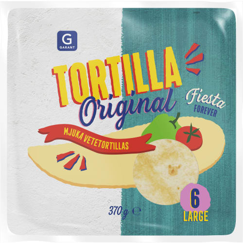 Garant Tortilla Original Large 6-pack