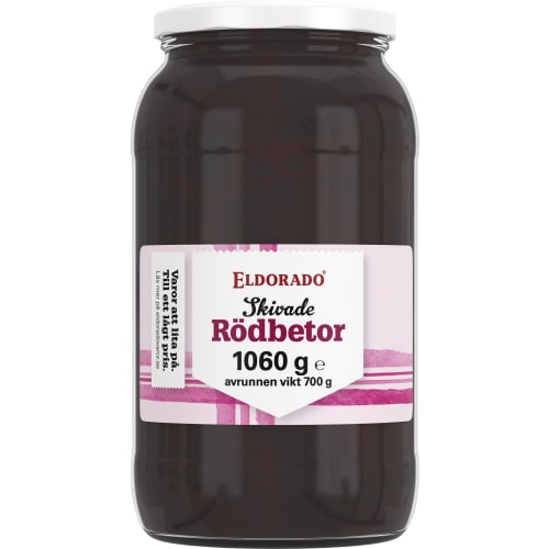 Eldorado Rödbetor Skivade