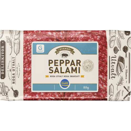 Pepparsalami Deliskivor