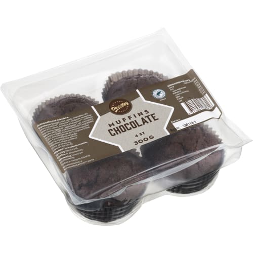Chocolate Muffins 4-pack