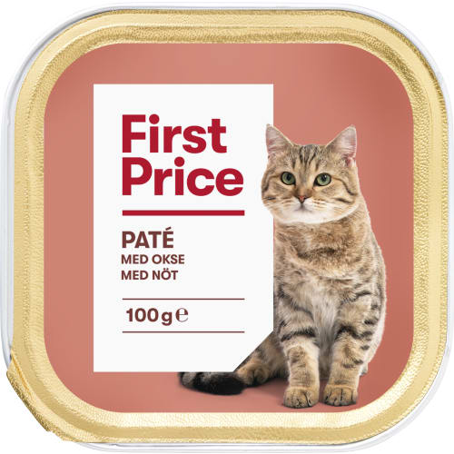 Paté Nöt Kattmat Våt
