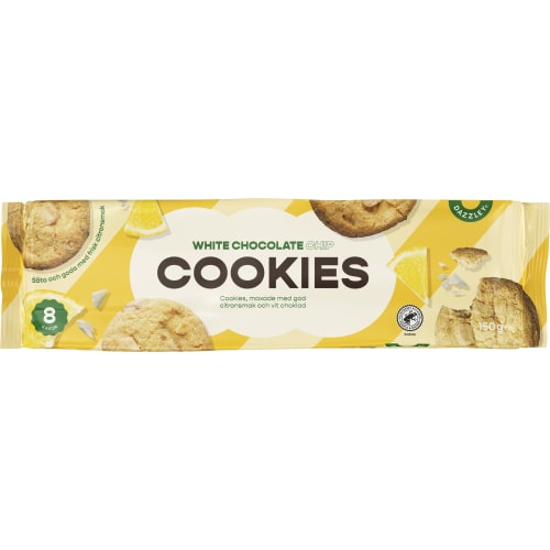 White Choco Lemon Cookies