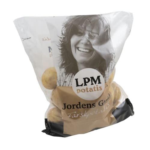 Potatis Färsk Tvättad Klass 1