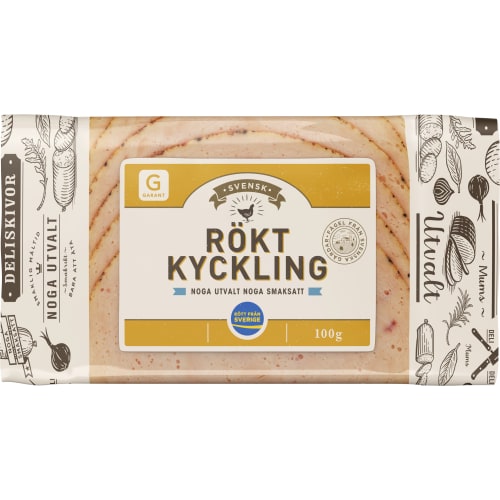 Kyckling Rökt Deliskivor