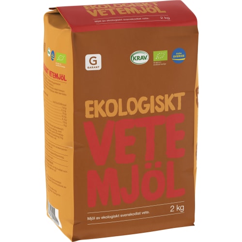 Vetemjöl Ekologiskt