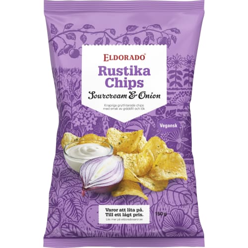Sourcream Onion Rustika Chips