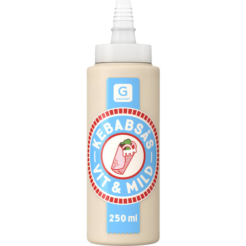 Garant Kebabsås Vit Mild