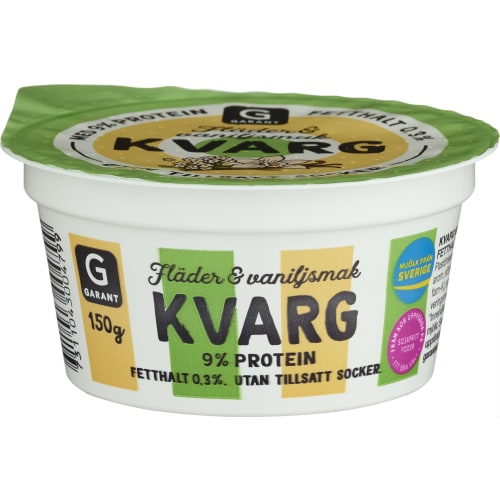 Fläder Vanilj Kvarg 0,3%