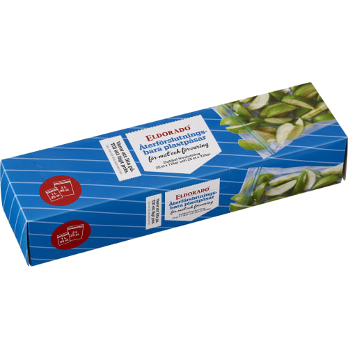 Plastpåse Återförslutningsbar 25st 1l 25st 3l