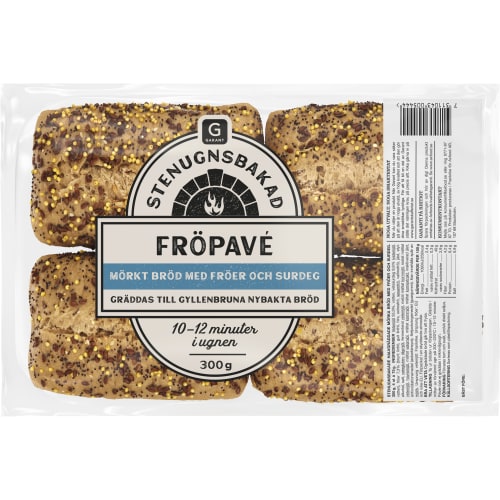 Garant Fröpavé Mörk 4-pack