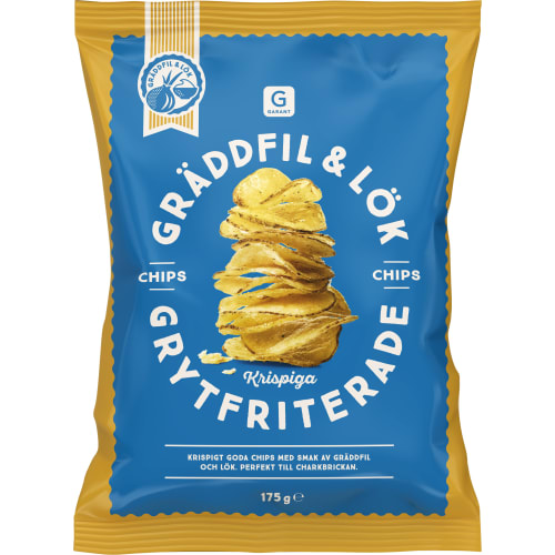 Gräddfil Lök Grytfriterad