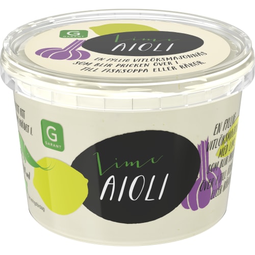 Lime Aioli Sås