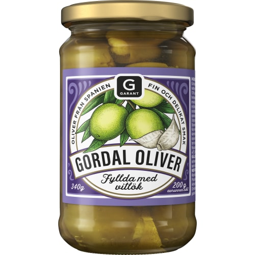 Gordal Oliver Vitlök