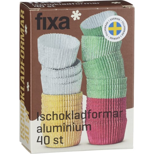Ischokladform Aluminium