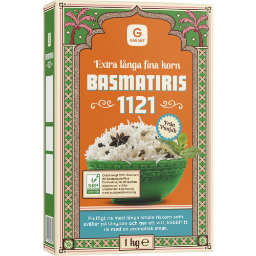 Basmatiris 1121 Extra Långa Fina