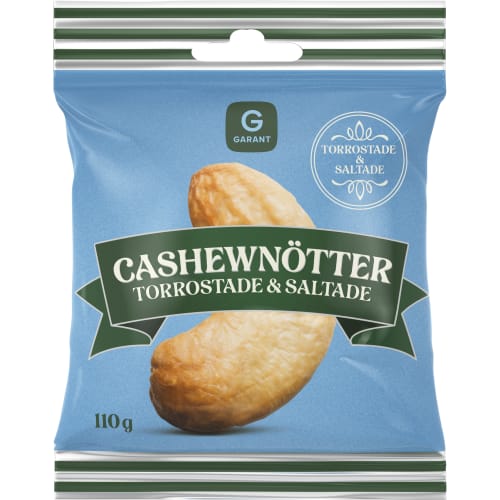Cashewnötter Rostade & Saltade