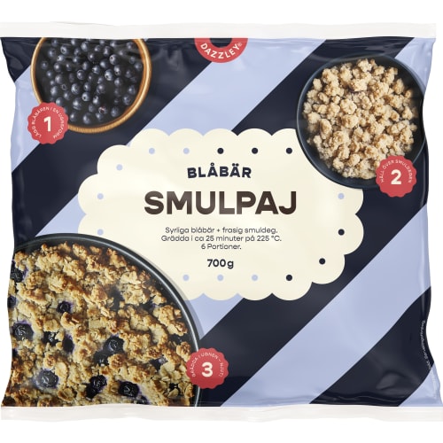 Blåbär Smulpaj Bakmix