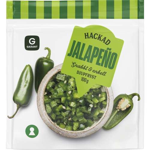 Garant Jalapeno Hackad Fryst