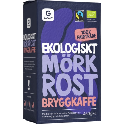 Bryggkaffe Mörkrost Eko